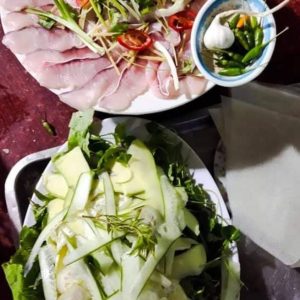 Cá Nhóm Nhúng Giấm, Nấu Cháo